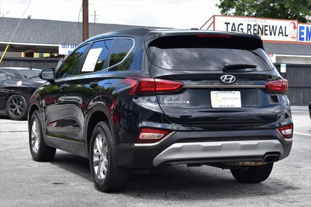 used 2019 Hyundai Santa Fe car, priced at $15,700