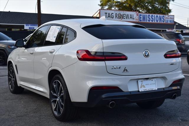 used 2021 BMW X4 car, priced at $25,500