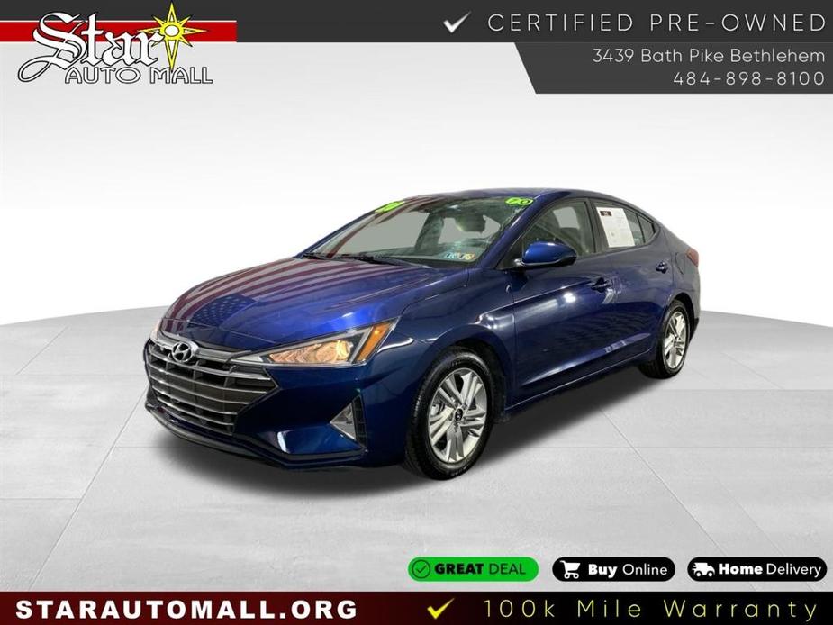 used 2020 Hyundai Elantra car, priced at $13,655