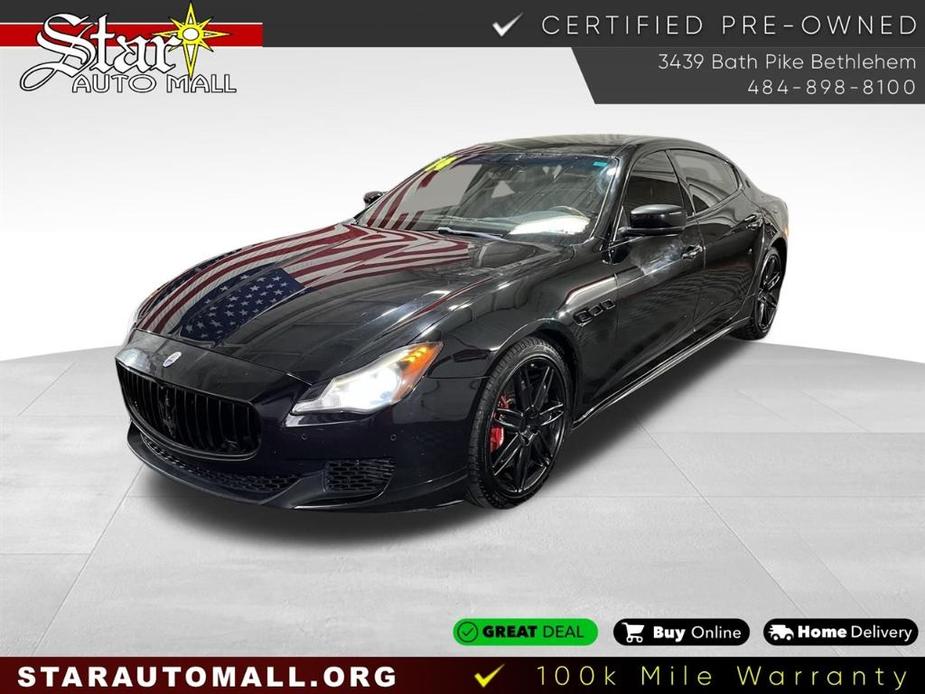 used 2014 Maserati Quattroporte car, priced at $12,977