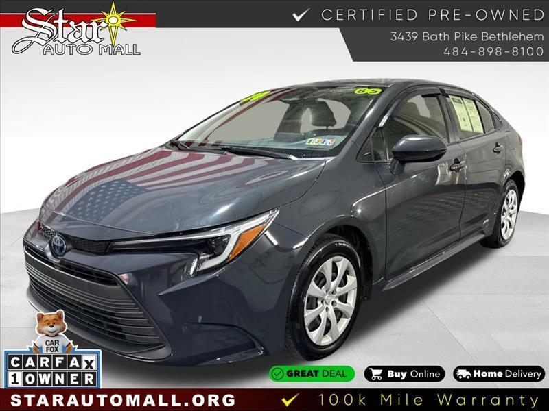 used 2024 Toyota Corolla Hybrid car, priced at $19,955