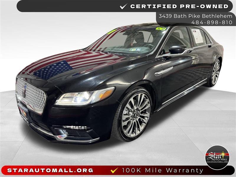 used 2017 Lincoln Continental car, priced at $20,777