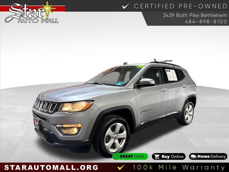 used 2018 Jeep Compass car, priced at $16,595