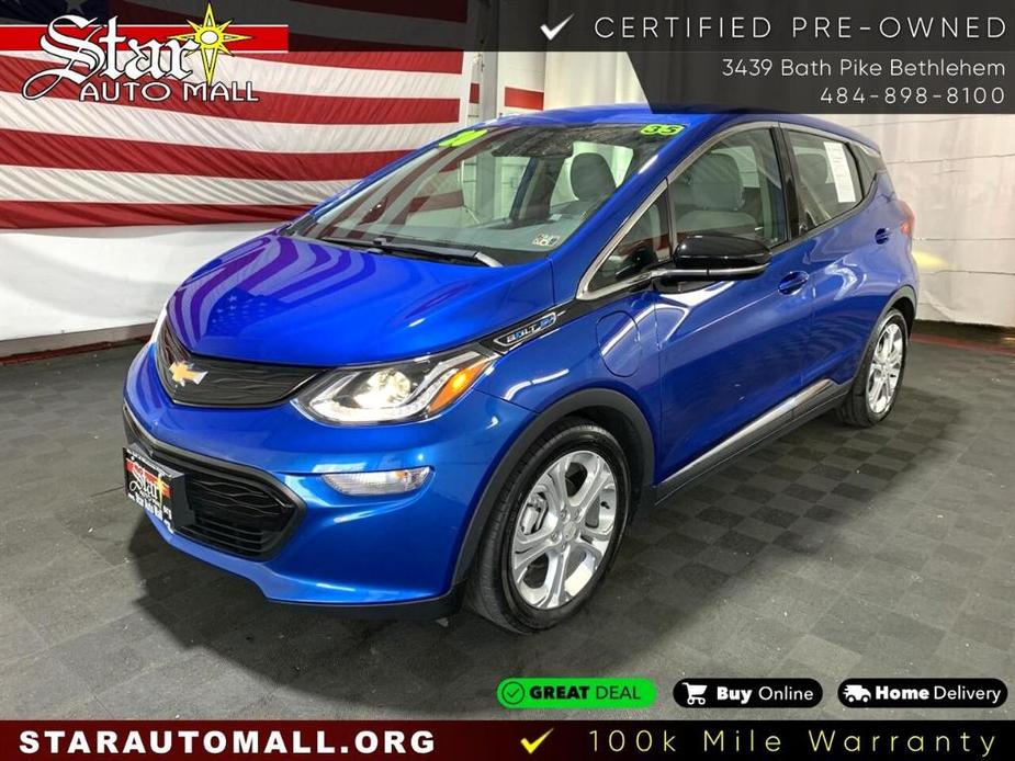 used 2020 Chevrolet Bolt EV car, priced at $17,333