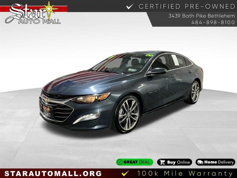 used 2021 Chevrolet Malibu car, priced at $15,995