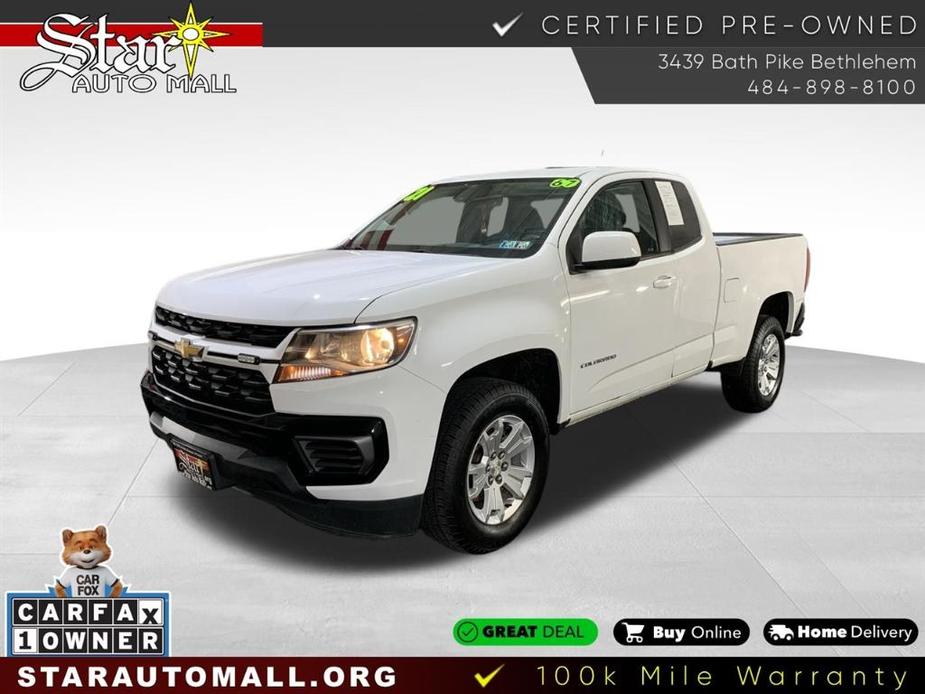 used 2021 Chevrolet Colorado car, priced at $18,677