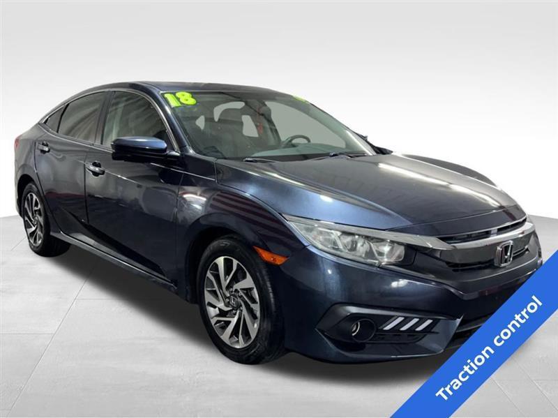 used 2018 Honda Civic car, priced at $16,911