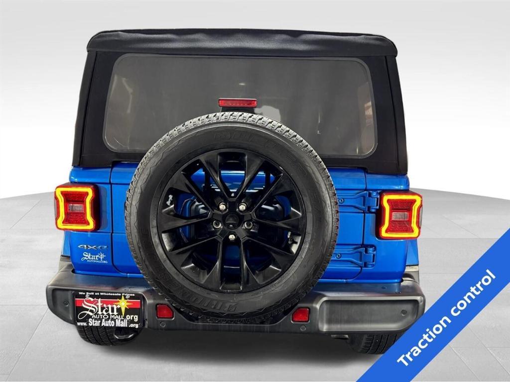 used 2021 Jeep Wrangler Unlimited 4xe car, priced at $32,555