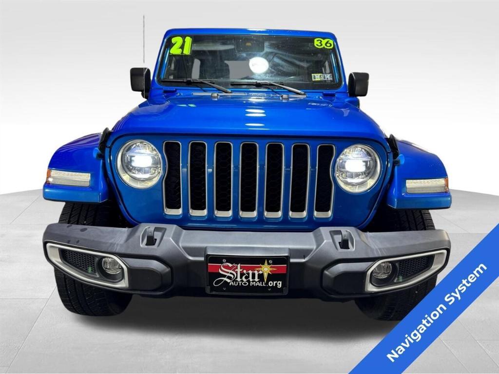 used 2021 Jeep Wrangler Unlimited 4xe car, priced at $32,555