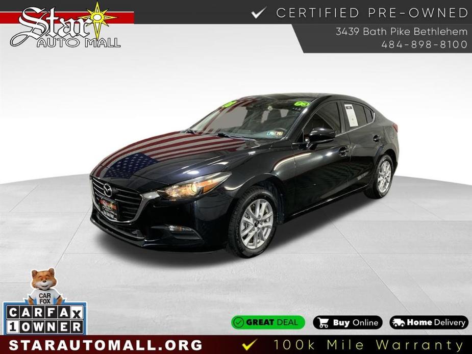 used 2018 Mazda Mazda3 car, priced at $14,955