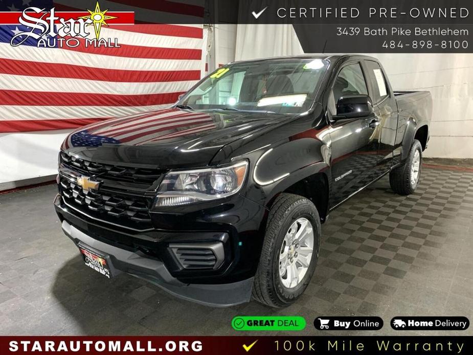 used 2021 Chevrolet Colorado car, priced at $19,777