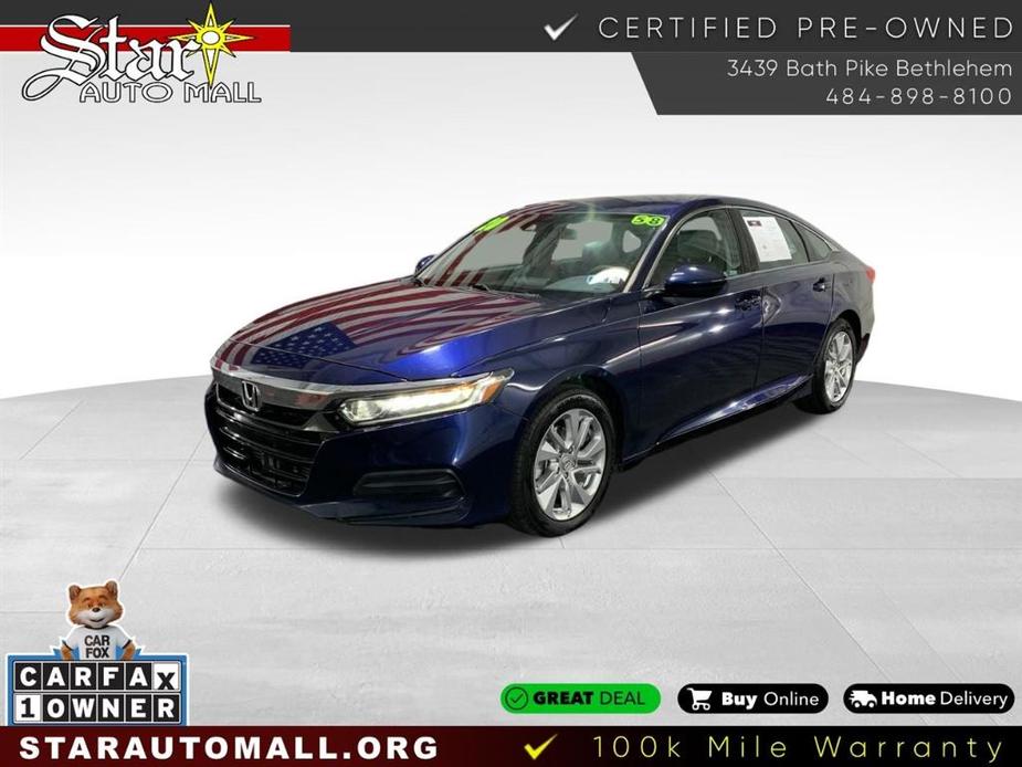 used 2020 Honda Accord car, priced at $18,333