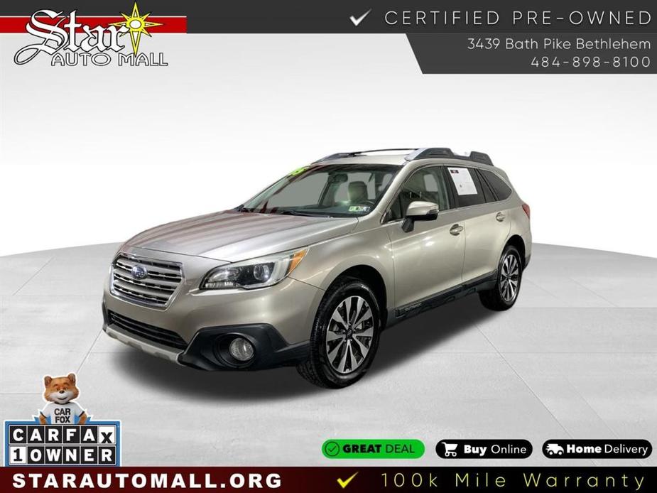 used 2015 Subaru Outback car, priced at $11,295