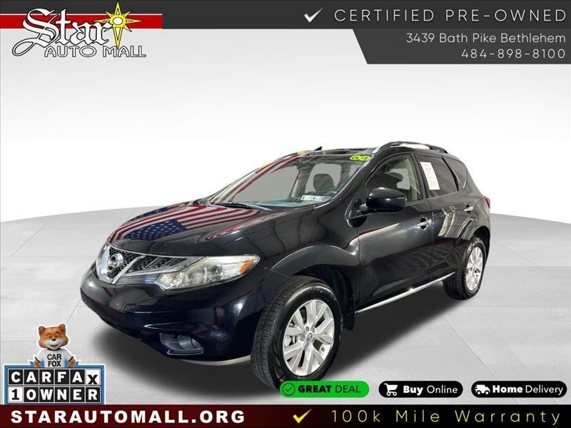 used 2012 Nissan Murano car, priced at $9,995