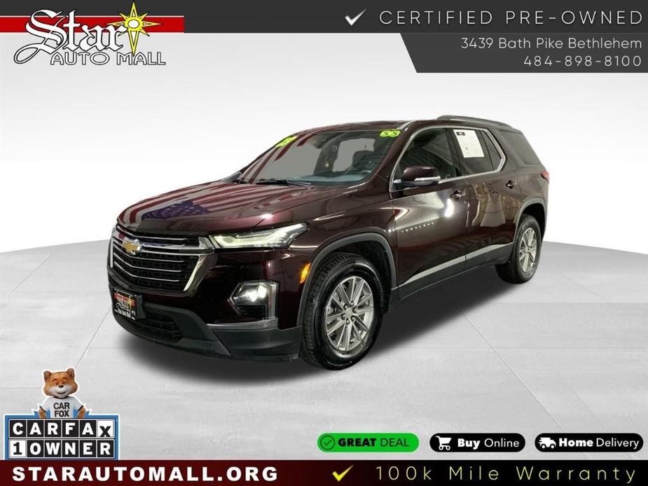 used 2023 Chevrolet Traverse car, priced at $28,555