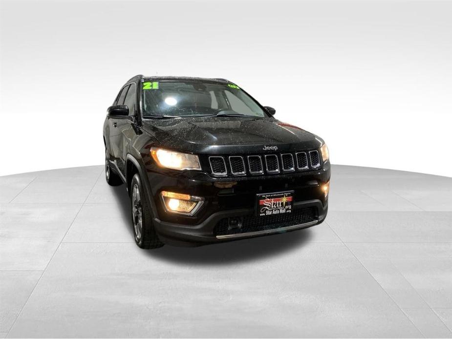 used 2021 Jeep Compass car, priced at $18,977