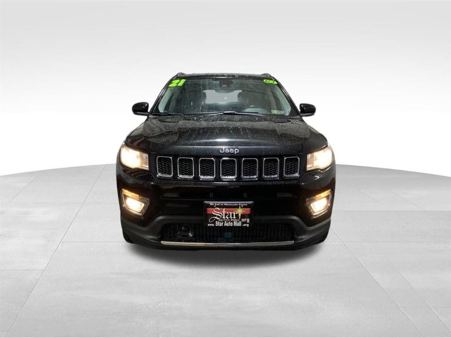 used 2021 Jeep Compass car, priced at $18,977