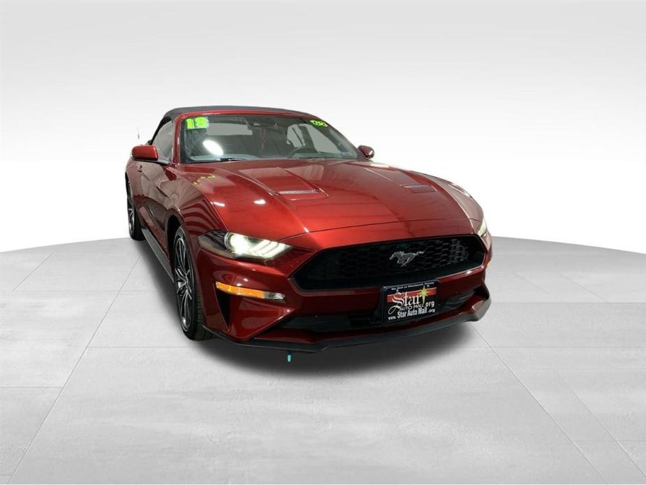 used 2018 Ford Mustang car, priced at $19,555