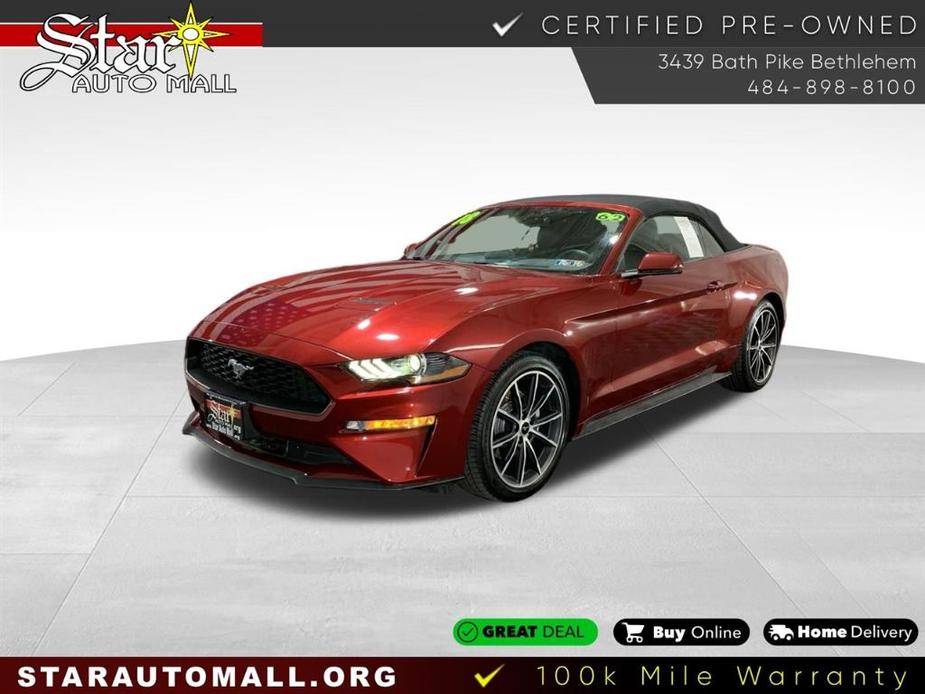 used 2018 Ford Mustang car, priced at $19,555