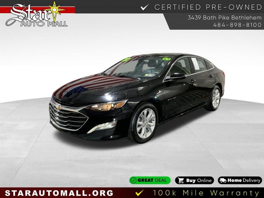 used 2022 Chevrolet Malibu car, priced at $17,777