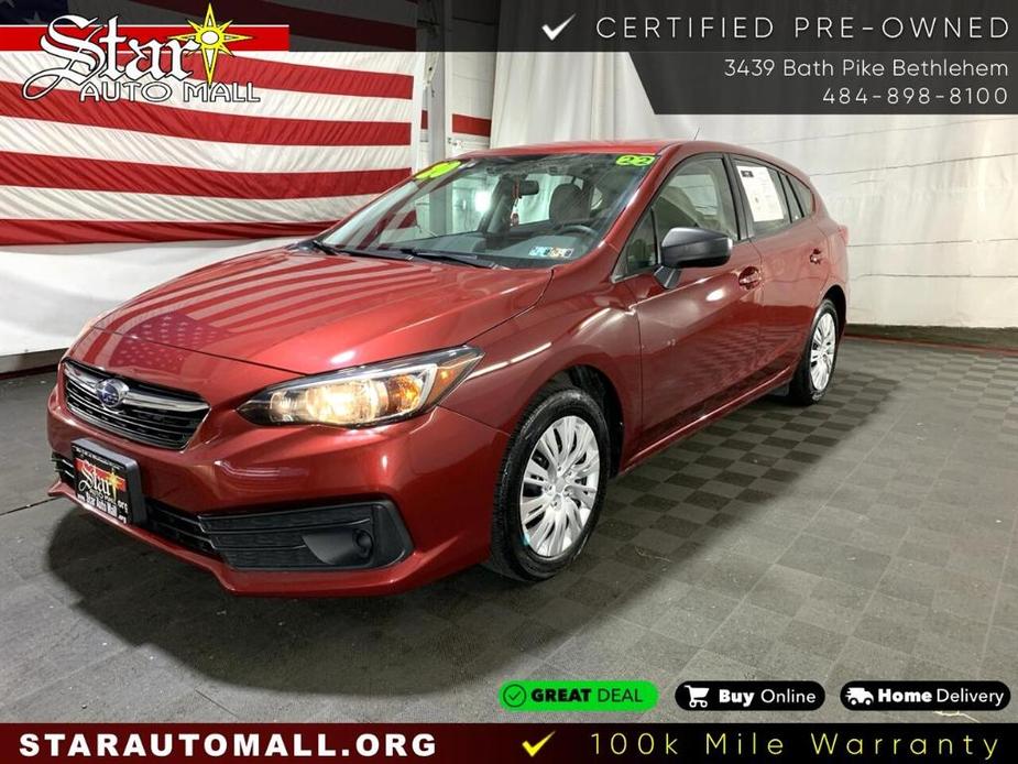 used 2020 Subaru Impreza car, priced at $19,977