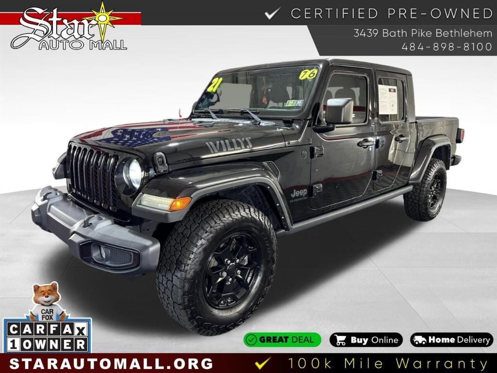 used 2021 Jeep Gladiator car, priced at $28,977