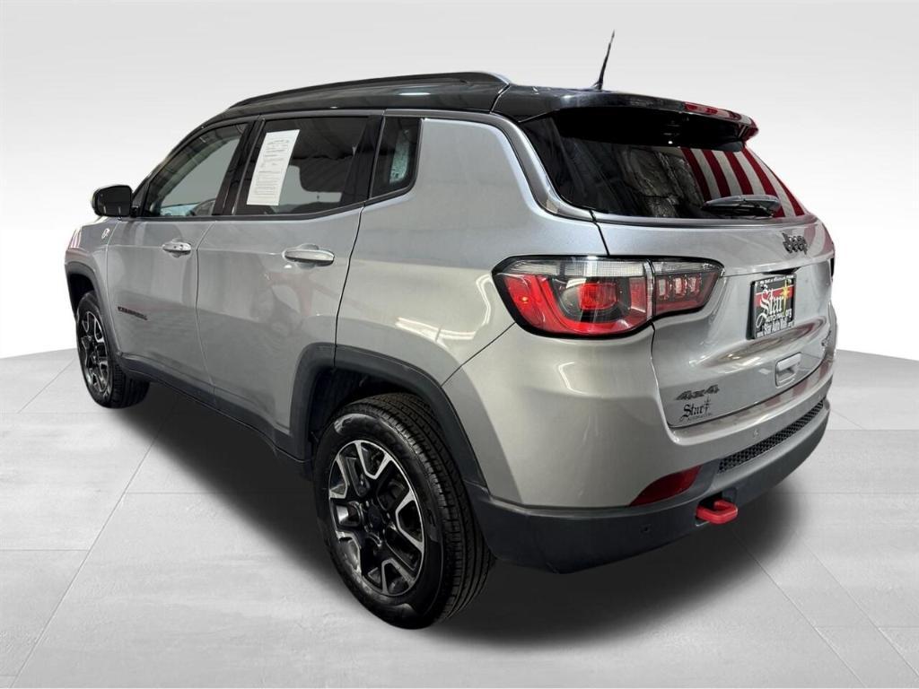 used 2021 Jeep Compass car, priced at $18,555