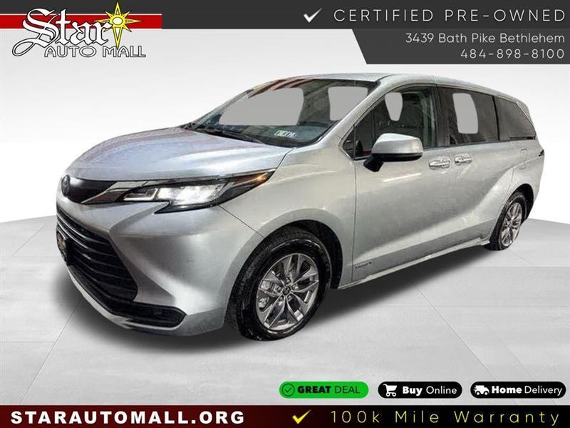 used 2021 Toyota Sienna car, priced at $27,577