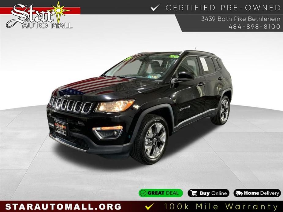 used 2019 Jeep Compass car, priced at $19,555