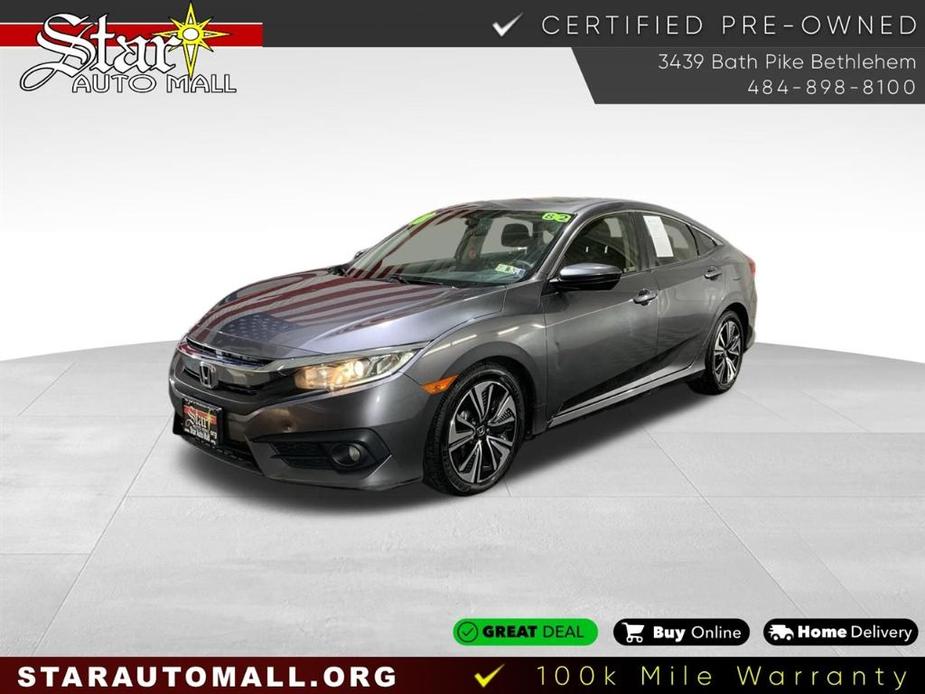 used 2018 Honda Civic car, priced at $16,977