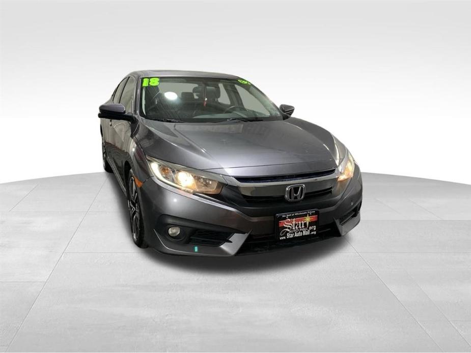 used 2018 Honda Civic car, priced at $16,977