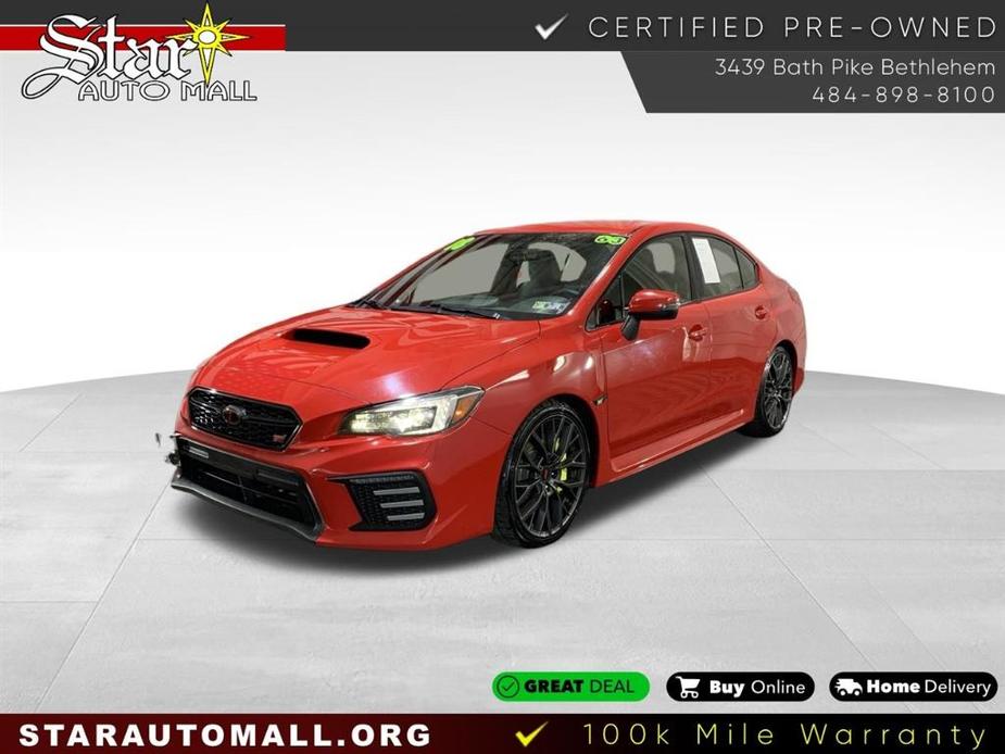 used 2018 Subaru WRX STI car, priced at $27,777