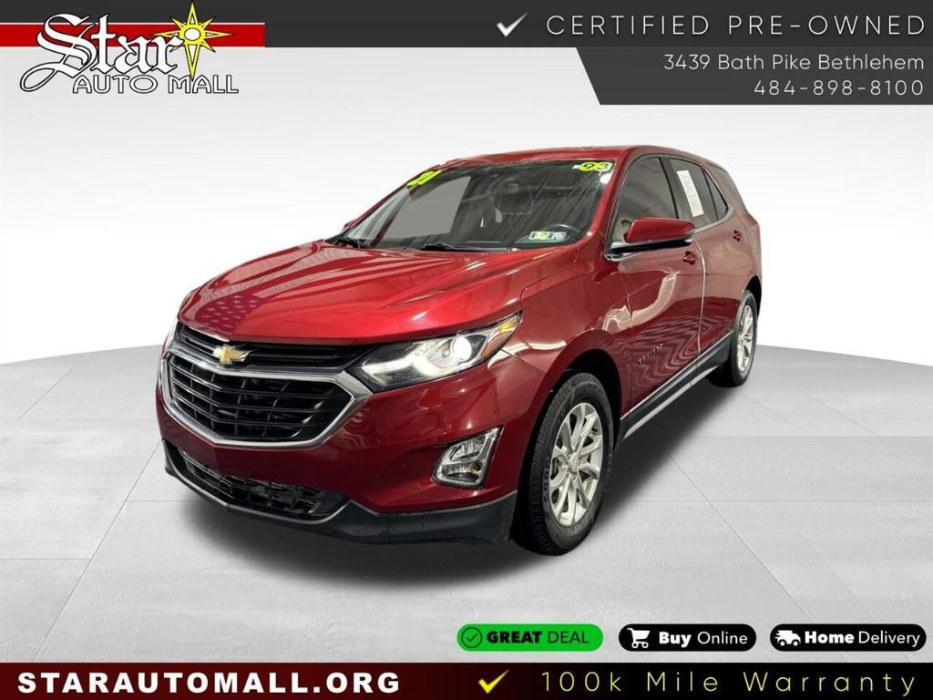 used 2021 Chevrolet Equinox car, priced at $16,755
