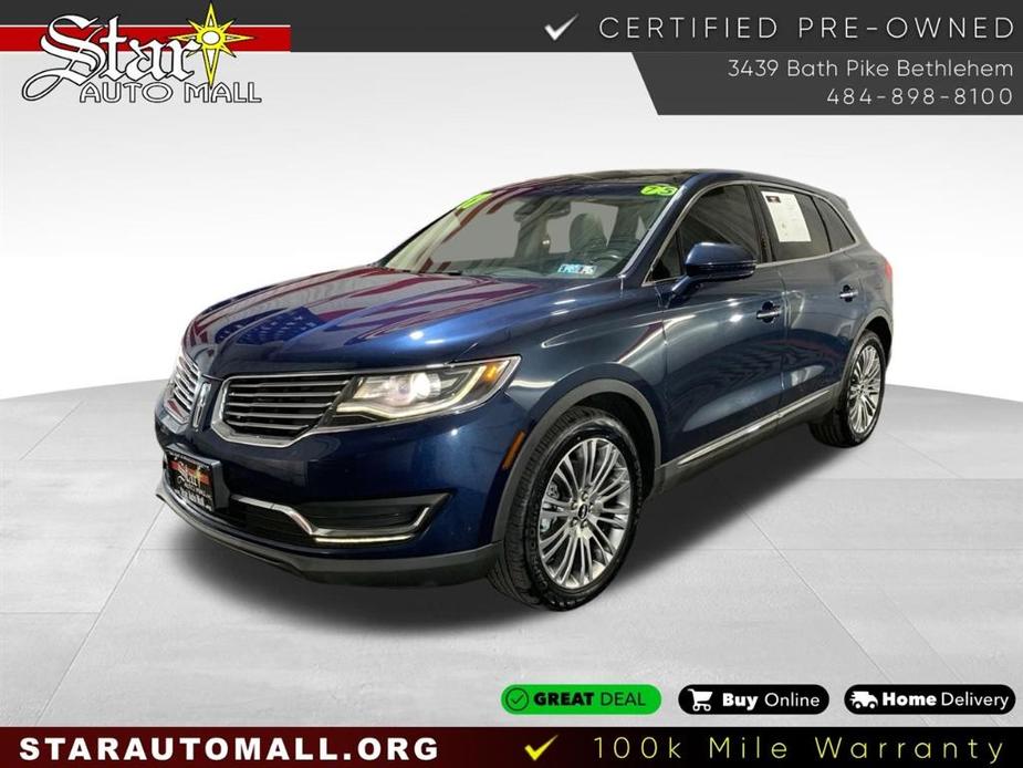 used 2017 Lincoln MKX car, priced at $19,555