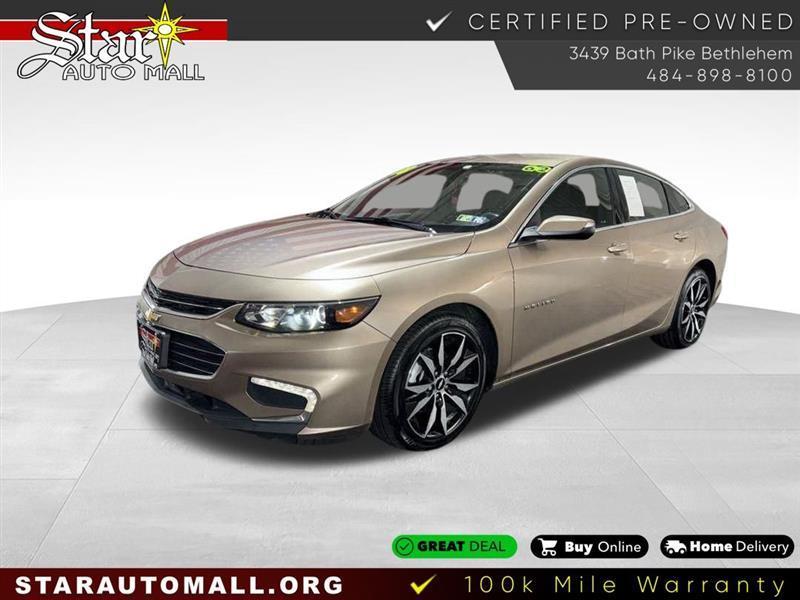 used 2018 Chevrolet Malibu car, priced at $13,333