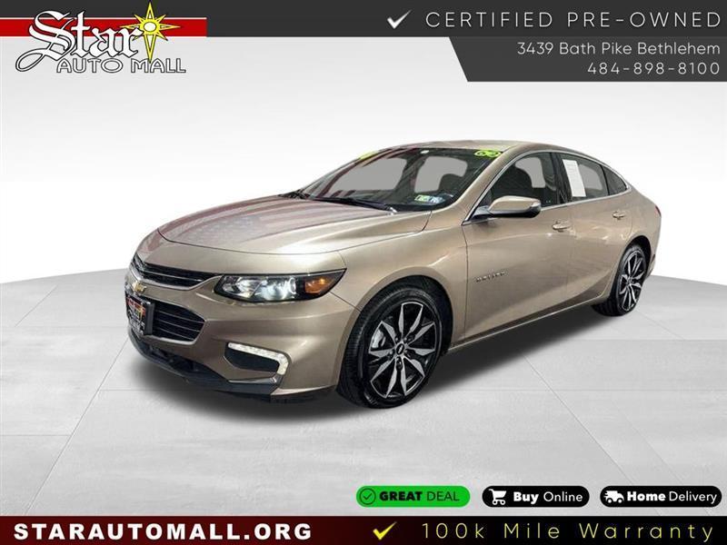used 2018 Chevrolet Malibu car, priced at $13,220