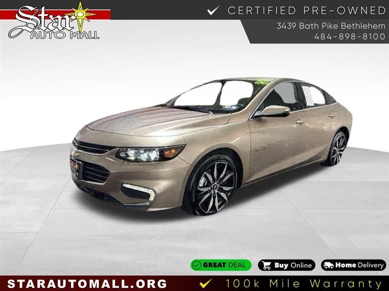 used 2018 Chevrolet Malibu car, priced at $12,977