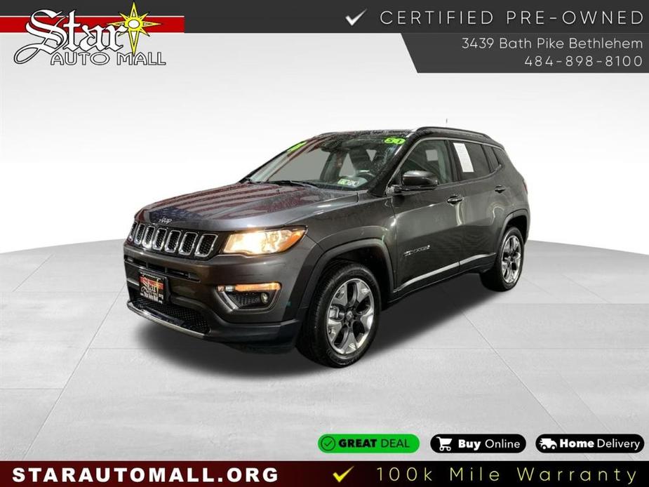 used 2018 Jeep Compass car, priced at $17,977