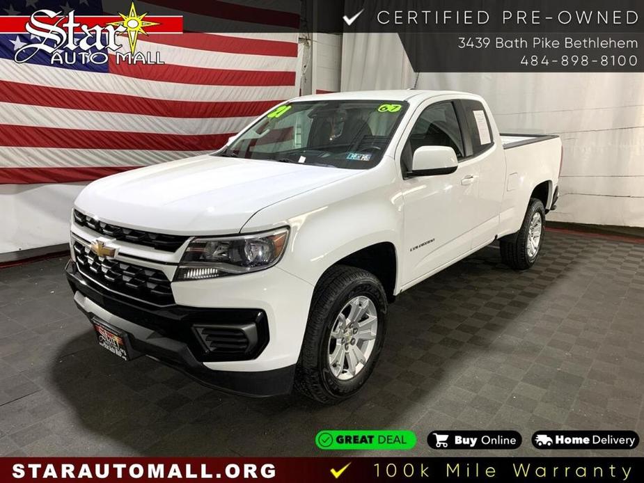 used 2021 Chevrolet Colorado car, priced at $19,977