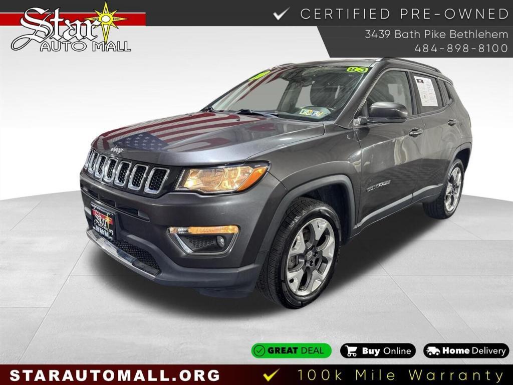 used 2020 Jeep Compass car, priced at $16,955