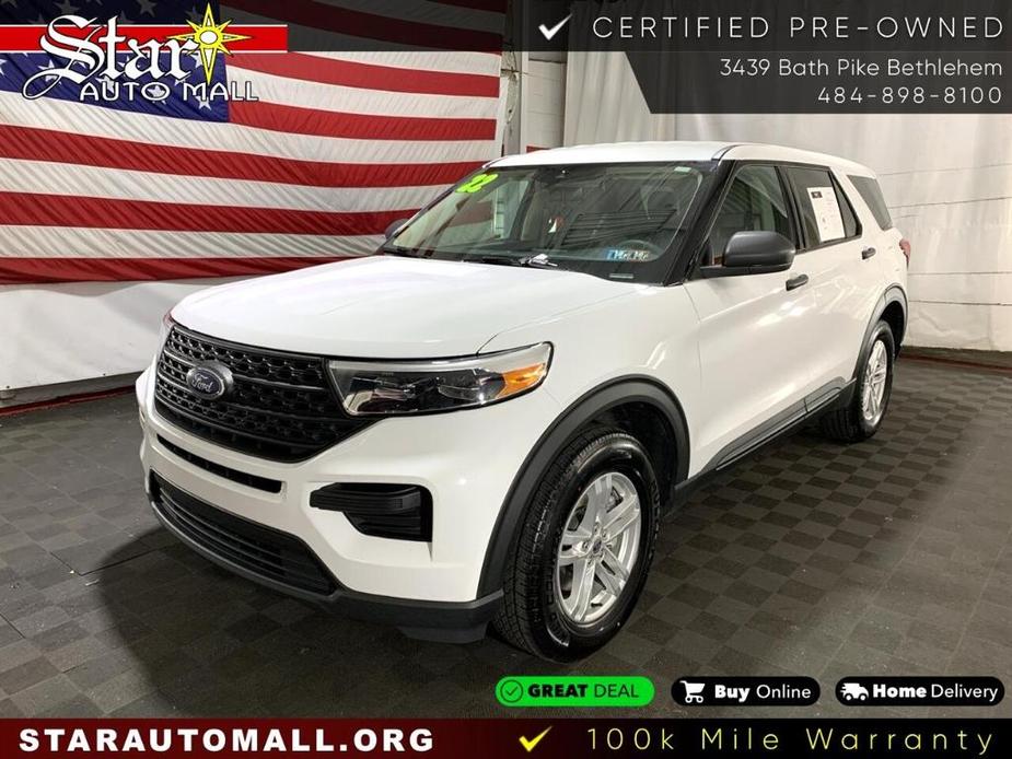 used 2022 Ford Explorer car, priced at $21,777