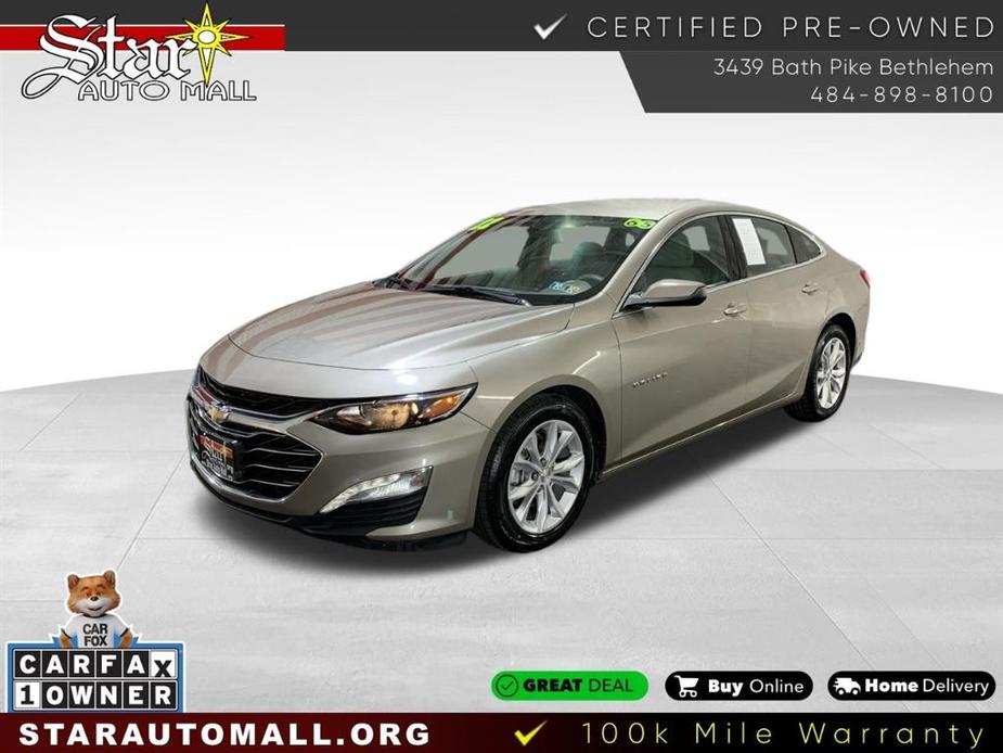 used 2022 Chevrolet Malibu car, priced at $17,655