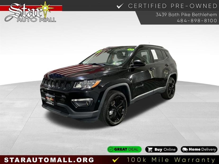 used 2018 Jeep Compass car, priced at $13,995