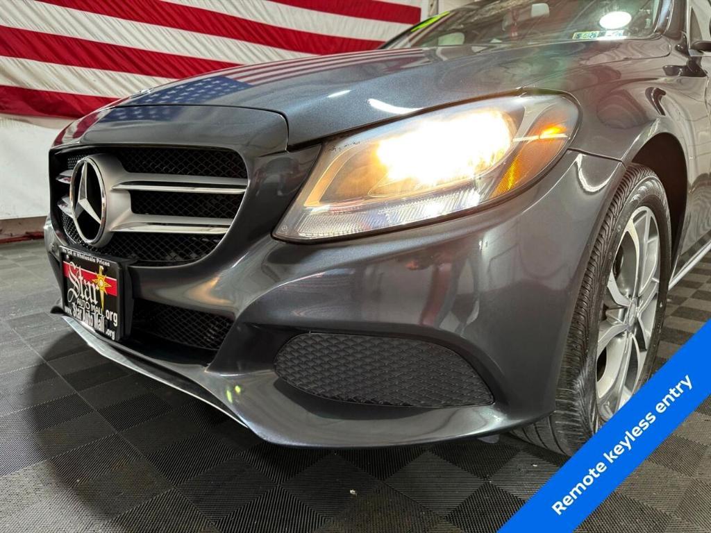 used 2015 Mercedes-Benz C-Class car, priced at $16,555