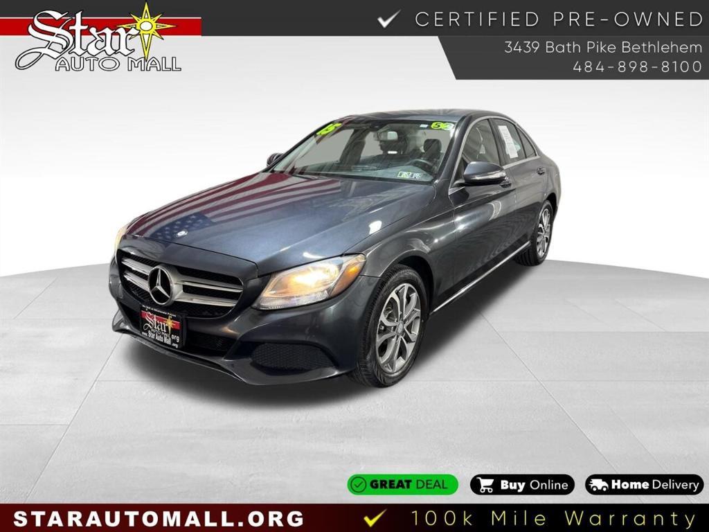 used 2015 Mercedes-Benz C-Class car, priced at $16,777