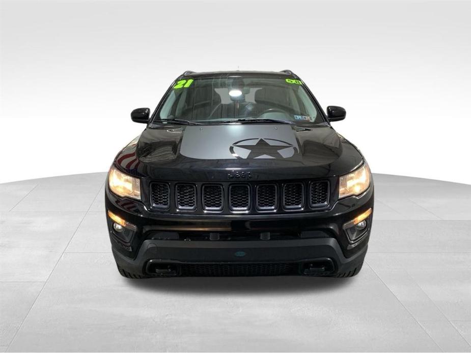 used 2021 Jeep Compass car, priced at $18,977