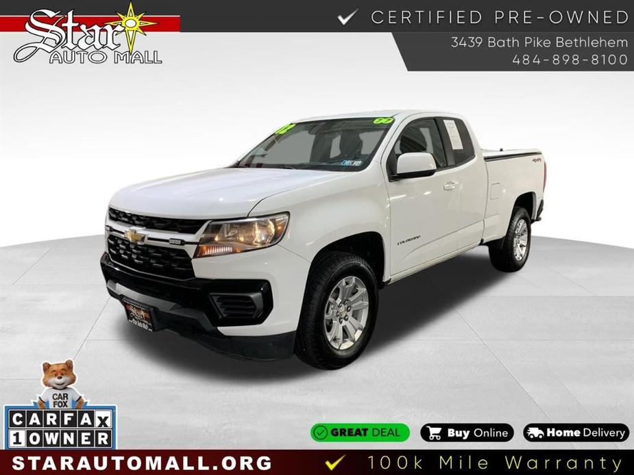 used 2021 Chevrolet Colorado car, priced at $21,577