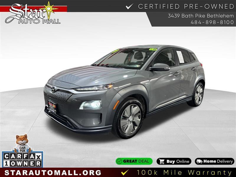 used 2019 Hyundai Kona EV car, priced at $14,729