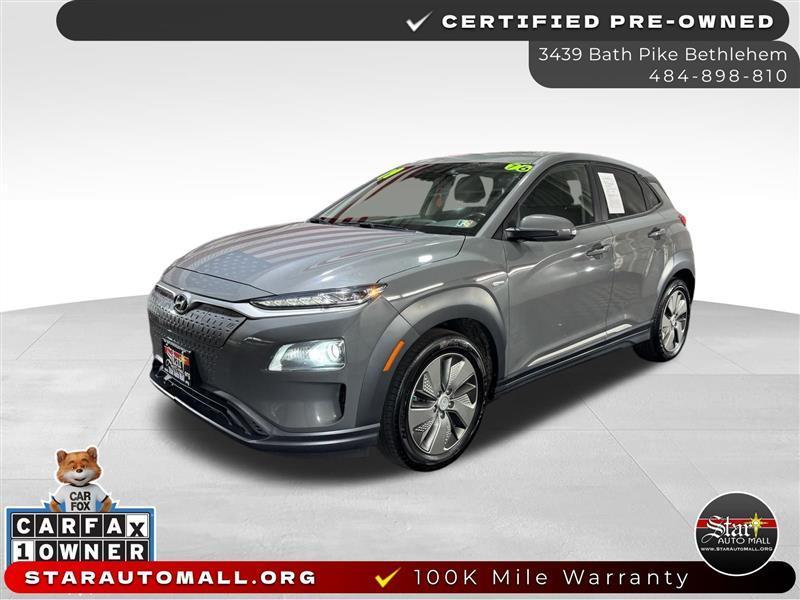 used 2019 Hyundai Kona EV car, priced at $12,555