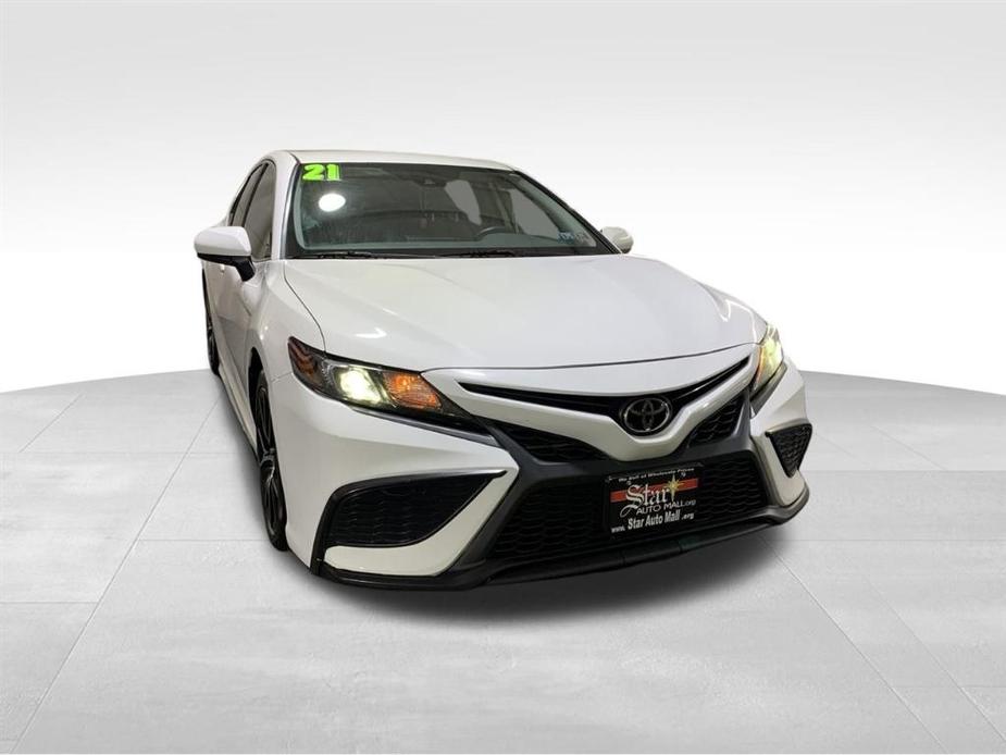 used 2021 Toyota Camry car, priced at $18,955